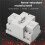 2P 63A Single Phase Electronic Dual Power Automatic Transfer  (ATS) for PV System Fully Automatic Rapid Switching 3