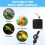 Bird Leash, with 3 Different Size Foot  , Retractable Anti-Bite  Harness, Bird Flight Training Rope for Budgie 7