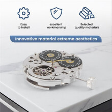 ST2525 Halbautomatisches Mechanisches Uhrwerk mit Tourbillon- und Kleiner Sekunde-Funktion, für Uhrenreparaturen