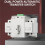 2P 63A Single Phase Electronic Dual Power Automatic Transfer  (ATS) for PV System Fully Automatic Rapid Switching 7