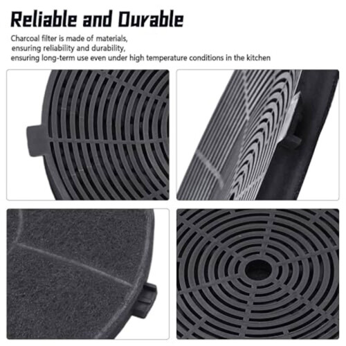 WRHF005S2 Aktivkohlefilter für Winflo Abluft-Dunstabzugshauben, 2er-Pack 2