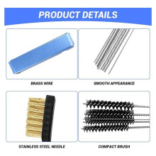 Kit de Nettoyage de Carburateur - Sondes et Outils de Nettoyage de Gicleurs pour Motos, Postes à Souder et Entretien de Carburateur (DIY)