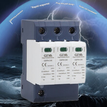 GEYA GSP9 3P SPD DC1000V House Surge Protector Protective Low-Voltage Arrester Device for Solar PV System Protection