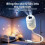 USB  Star Projection Lamp Night LED Atmosphere Light Plug &  Star Projector LED Nightlight Lamp 4