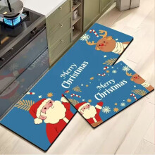 Christmas Snowman Placemat Non-slip Heat Insulating 1 Pack