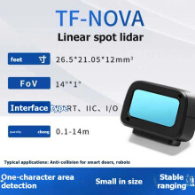 TF-NOVA LiDAR Module Sensor 14X1FOV Laser Ranging Module for Vehicle Obstacle Detection UAV Drone Altitude Hold
