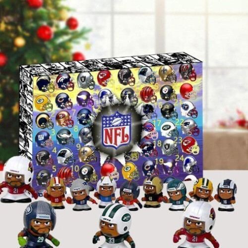 (Talking Game)Christmas Countdown Advent Calendar Pvc Squeeze Toy Gift For Decor Holiday 2