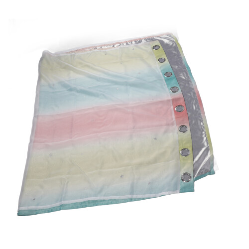 Sternenvorhang Rosa 134x210 cm Kinderzimmer