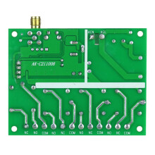 DC12V -36V 4CH Wireless Remote Control LED Light Relay Output Radio RF Waterproof Transmitter & 433MHz Receiver