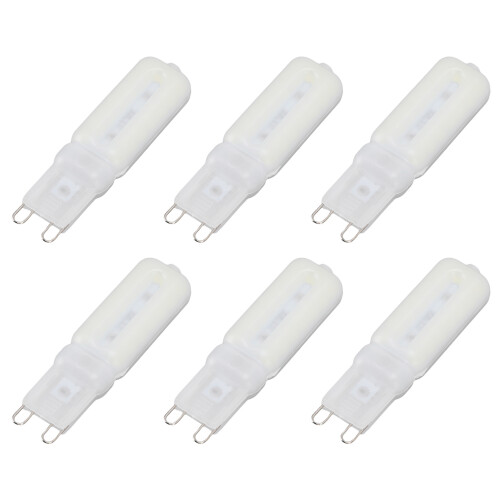 7W G9 LED dimmbar 6 Stück 220V 32 LEDs 1
