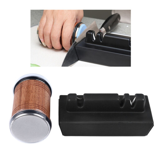 Rollmesserschärfer 5-in-1 mit Schleifplatten 1