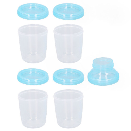 Muttermilchbehälter mit Deckel 180 ml 4er Set 1