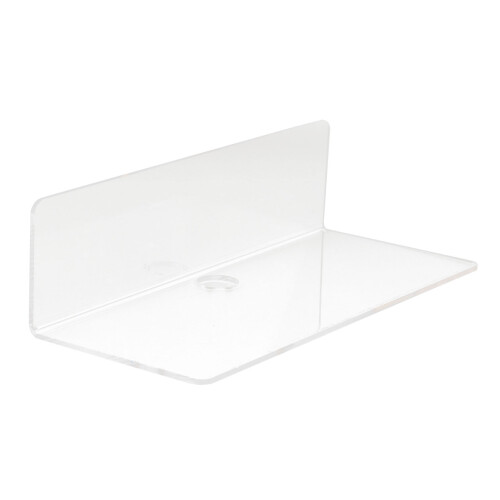 Wandregal schwebend Acryl klar 2er Set