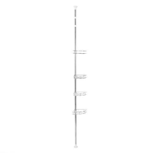 Duschablage 4 Ebenen Edelstahl 190-310cm 1