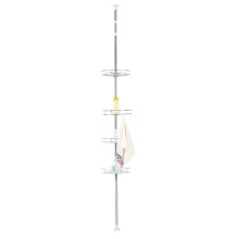 Duschablage 4 Ebenen Edelstahl 190-310cm