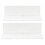 Transparentes Acryl Wandregal schwebend 2er Set 8