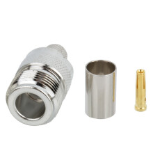 20x N-Type Female Crimping N-K-5 RF Connector Antenna Connector 5D-FD LMR300 Wire Crimping