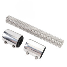 12 Zoll flexibles Kühlerschlauch-Kit Edelstahl