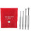 4pcs Telescoping Small Hole Gauge Set Full Round Spherical Shaped Hardened Bore Gauge Round 1