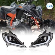 KEMIMOTO LED DRL koplamp, set van 2, voor Yamaha Raptor en YFZ 450 series