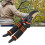 Gartenschere 22cm Vogelschnabelform SK5-Stahl 8
