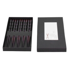Essstäbchen Set Holz 5 Paar japanisch 23 cm