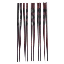 Essstäbchen Set Holz 5 Paar japanisch 23 cm