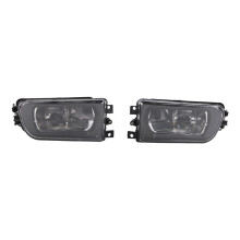 2x Front Driving Bumper Fog Light Lamp for E39 528i 540i Z3 1997-2000 Black