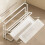 (Black)Minimalist Cup Storage Shelf With Drip Tray For Kitchen And Dining Use Room 6