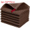 (Dark Brown) Cotton Absorbent Terry Tea Towels Kitchen With Honeycomb Pattern Dish Clean For 1