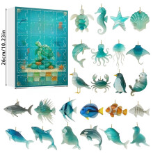 (OceanWorld)Totoro Stranger Things Blackpink Demon Hunter Holiday Compte à rebours Calendrier avec fonctions sensorielles pour enfants et