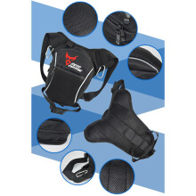 MOTOCENTRIC Motorradbeintasche Grün wasserdicht