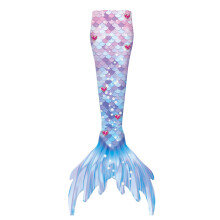 (Style 1,Kid 110cm)Mermaid Tail Girl Swimsuit With Quickdry Polyester Material For Activities Water