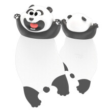 (Style Q)Animal Bookmarks With 3d Figures Including Pandas Marine Life For Reading Fans