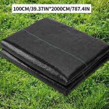 (1x20m)Weed Barrier Fabric For Daily Farming With Durable Material And Water Permeable
