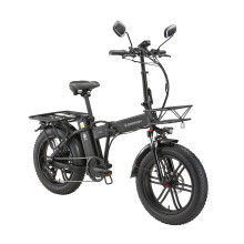 SINOHON A20 Vélo électrique pliant 48 V 18 Ah, puissance nominale  750 W / puissance de crête  1000 W, 25 km/h, pneus fat 20 x 4.0