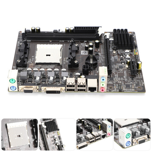 A55 Mainboard FM1 DDR3 Desktop-PC 905Pin 2