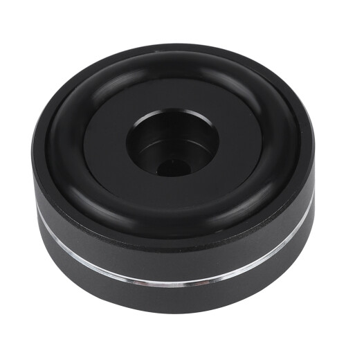 Verstärkerfüße 4 Stück Alu 40mm Schwarz 1