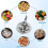 Blender Blade Assembly for  Blender Fits 5 & 6-Cup Jars Replacement Blender Blade Parts 6