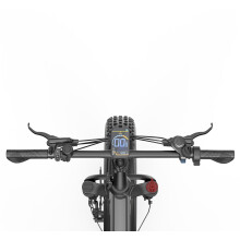 Vélo électrique pliant ZAZAWORK CF1000, moteur moyeu arrière, pneus larges à crampons, suspension avant et arrière, freins à disque, cadre plian