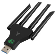 Nuovo Adattatore USB WiFi 1300Mbps Dual Band 2.4G/5Ghz Dongle Wi-Fi USB3.0 Ricevitore Wireless A 4 Antenne 802.11AC Ad Alta Velocità