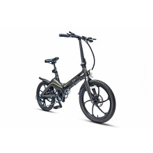 Vélo électrique pliant Eagle+ 36 V, moteur 250 W, batterie Samsung 36 V 10,2 Ah (367,2 Wh), 25 km/h, roues 20 pouces, gris