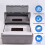 HT-24 Way Waterproof Distribution Box IP65 Electrical Distribution Box  Box for Cable Wiring Protection 6
