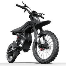 Riding'times GT54PRO Mini-moto électrique, cadre treillis en acier, moteur moyeu arrière, fourche télescopique et mono-amortisseur, freins à disqu
