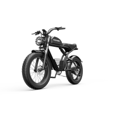 KICKWEY K7+ Vélo électrique, moteur 48V 500W, batterie 48V 18.2Ah, pneus 20x4.0 Fat, cadre en acier à haute teneur en carbone