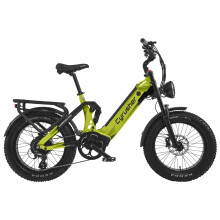 Cyrusher Kommoda Pro vélo électrique, moteur 52V 250W, batterie 20Ah, autonomie assistée 110 km, Shimano 8 vitesses, freins à disque hydrauliques,