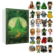 (GreenFairy)Totoro Stranger Things Blackpink Demon Hunter Holiday Countdown Calendar With Sensory Features For Kids Collectors And