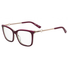 Gafas de Vista - MOSCHINO LOVE - MOL665 - Burdeos multicolor - Acetato - 56/15/140