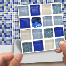 Mosaik Wand Fliesenaufkleber 18 Stk selbstklebend
