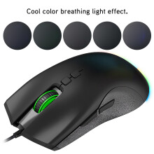 HXSJ A883 Optische Gaming-Maus RGB 125 Hz